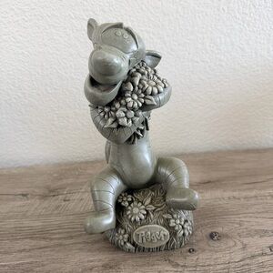 White Swan Disney Tigger Heavy Garden Statue Figurine Winnie The Pooh Rare 9"